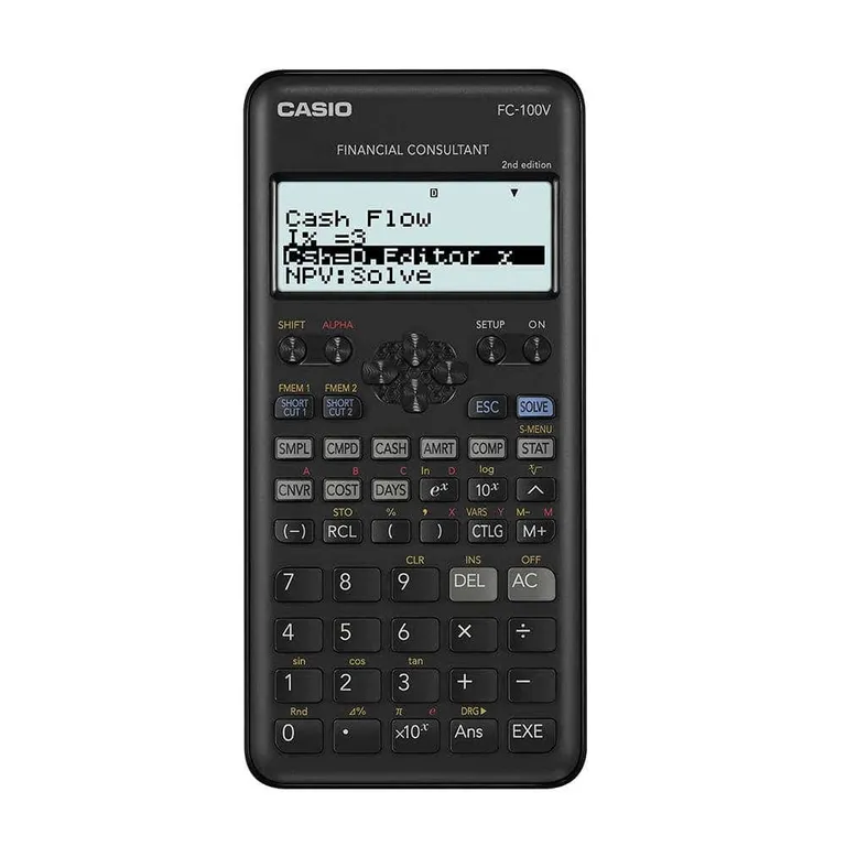 CALCULADORA FINACIERA FC-100V-2