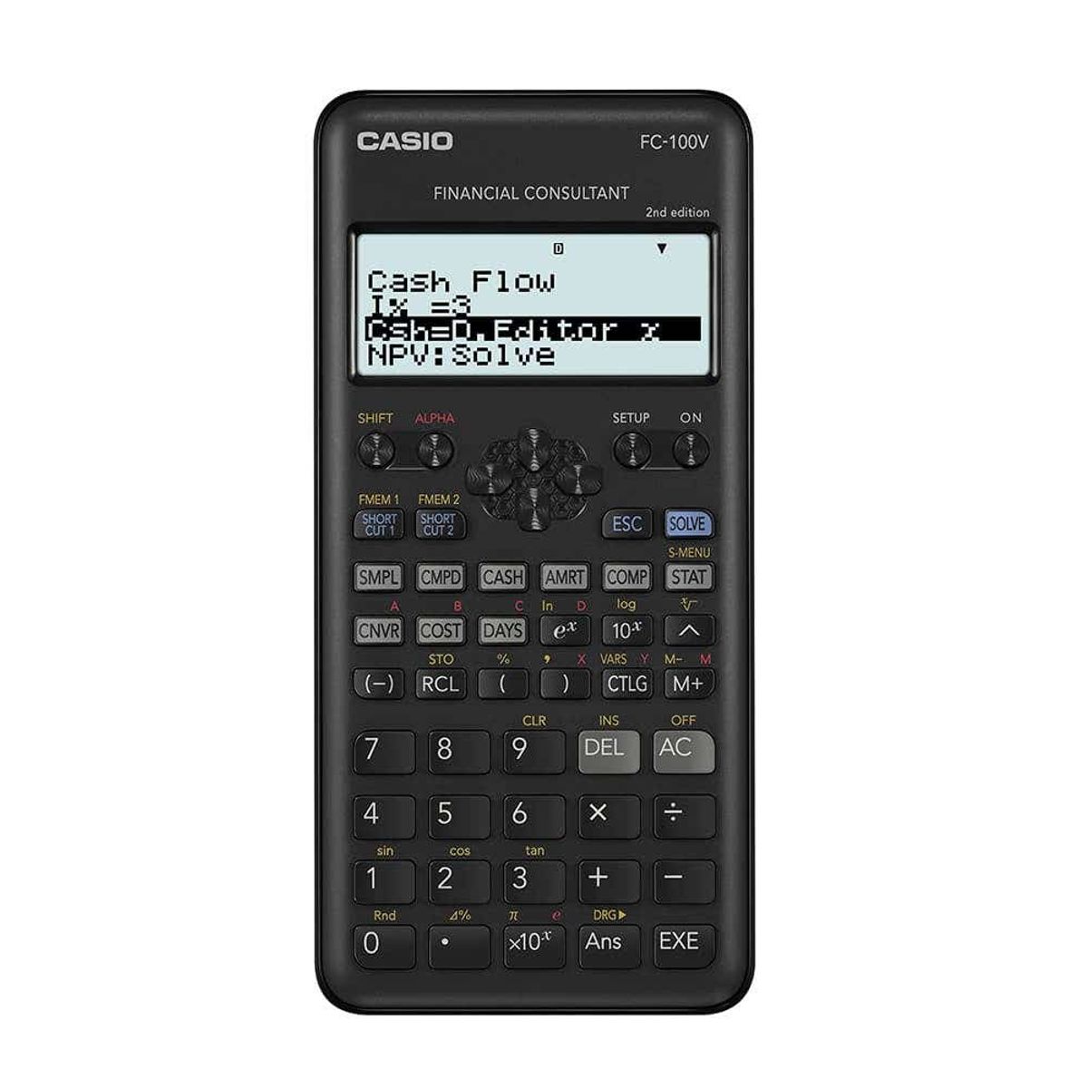 CASIO - CALCULADORA FINACIERA CASIO FC-100V-2