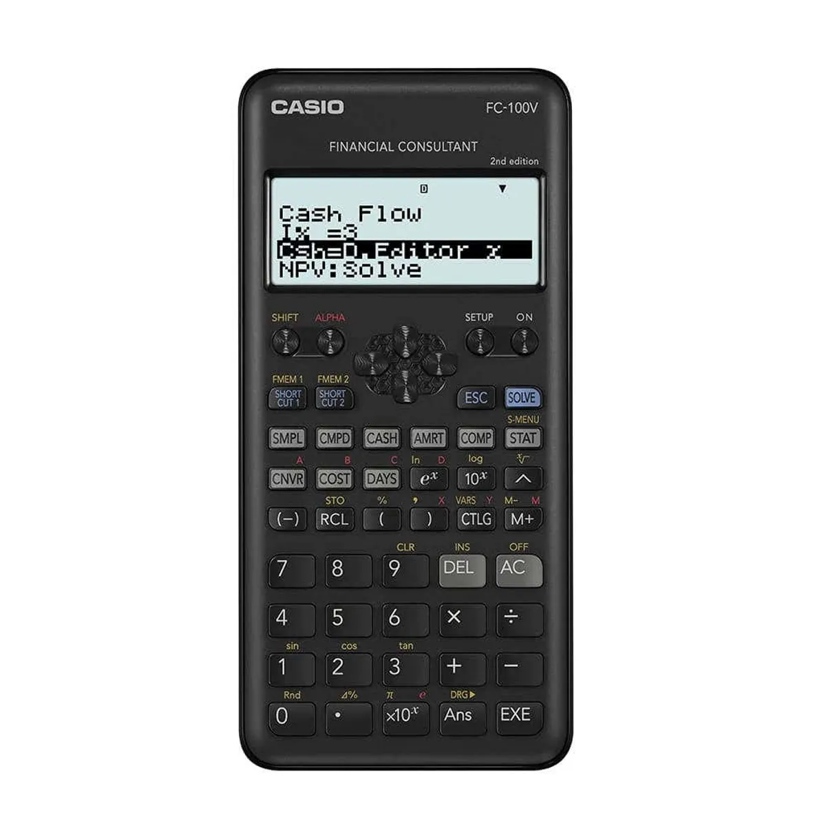 CASIO - CALCULADORA FINACIERA CASIO FC-100V-2