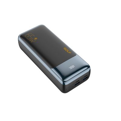 Imagen 2 del producto BATERIA PORTATIL 30000MAH PD+QC 65W GOLF P32 NEGRO NOTEBOOK COMPATIBLE