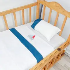 ENCANTO - Sábanas de Cuna con funda Bordado Marinero PRODUCTO NACIONAL