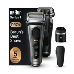BRAUN - Maquina de Afeitar Shaver Serie 9 Pro+ 5793 Gris Seco y húmedo