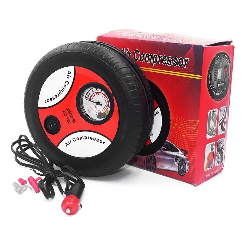 GENERICO - Inflador Compresor De Aire 12v 300 Psi Auto