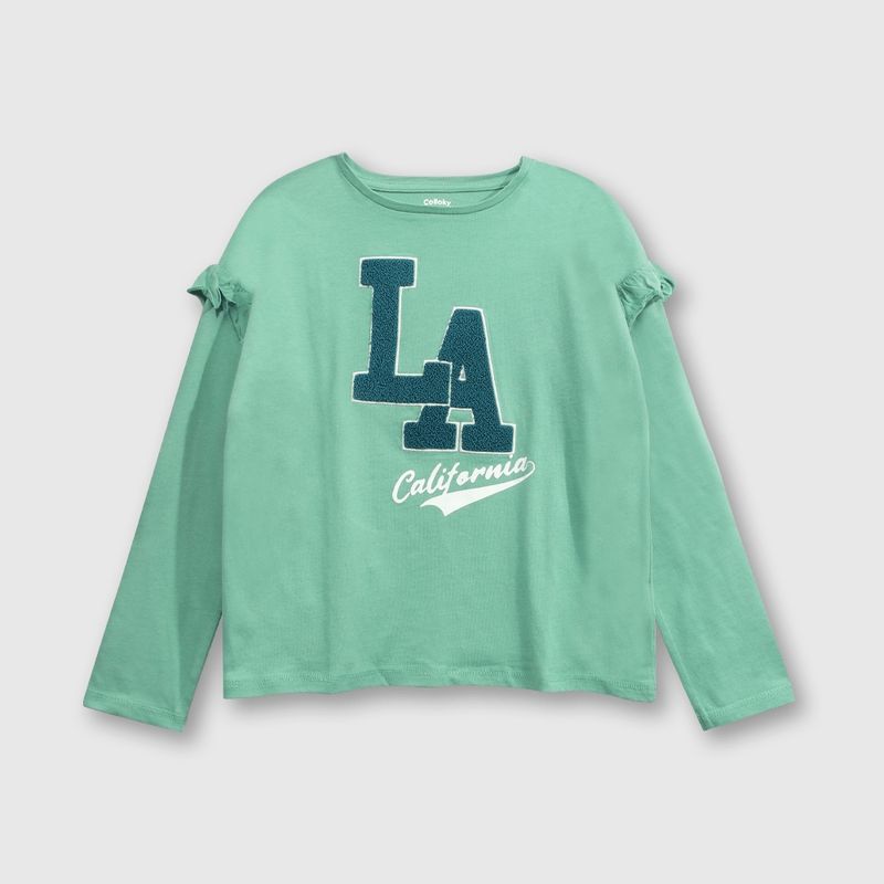 COLLOKY - Polera Niña Verde 49291 Colloky
