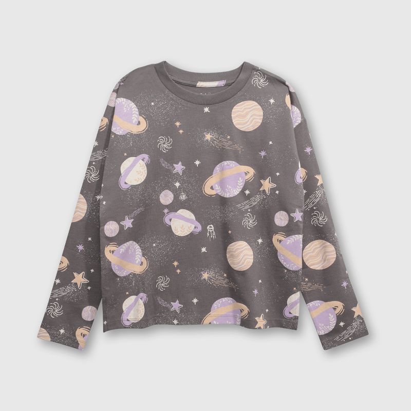 COLLOKY - Polera Niña Gris 49712 Colloky