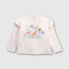 COLLOKY - Polera Niña Rosado 49716