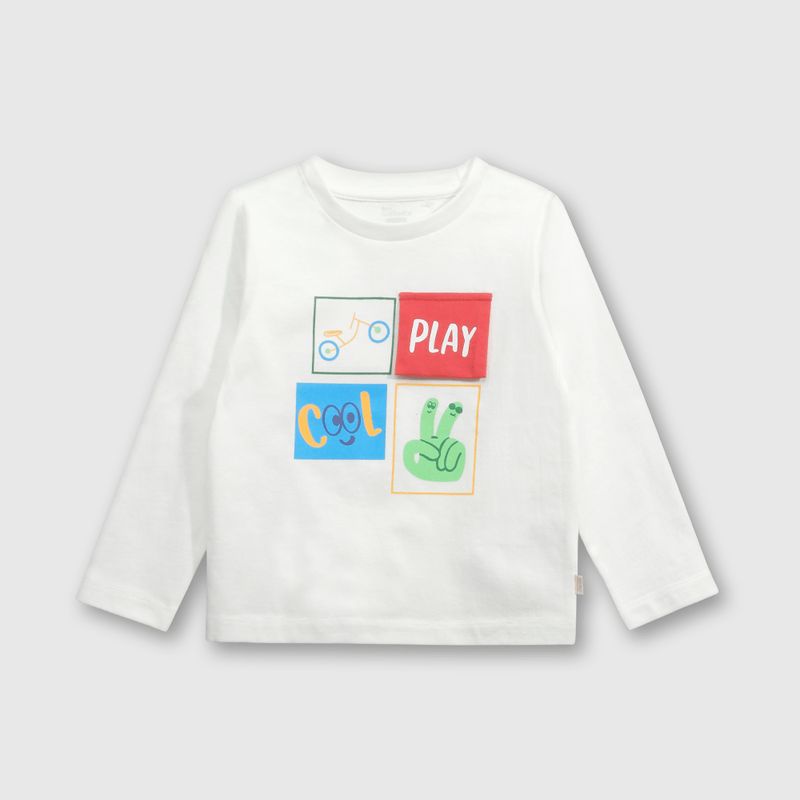 COLLOKY - Polera Niño Blanco 49725 Colloky