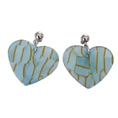CATHALIFAUDJOYAS - Aros acrilico corazón
