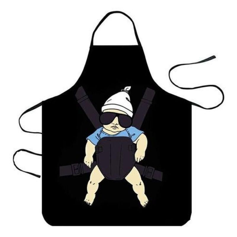 GENERICO - Delantal Cocina divertido Hangover Baby Carlos.