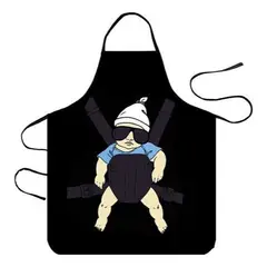 GENERICO - Delantal Cocina divertido Hangover Baby Carlos