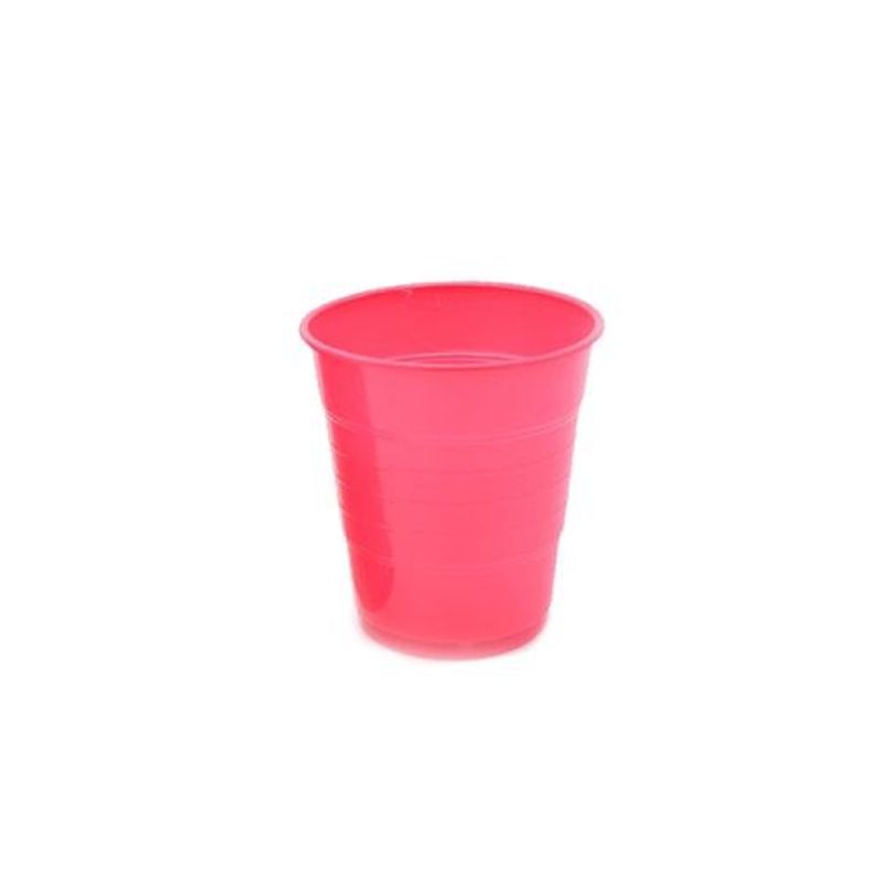 GENERICO - Vaso Plastico 300cc Fucsia 10pcs