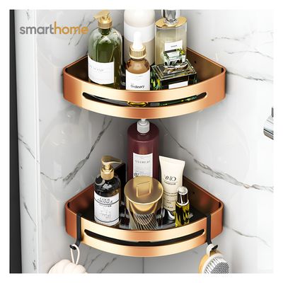 Imagen 2 del producto Set 2 Esquineros de Baño Acero Mate Smarthome Bronce Negro