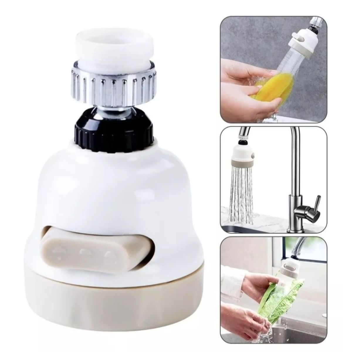 GENERICO - Cabezal LLave Grifo Para Cocina Baño