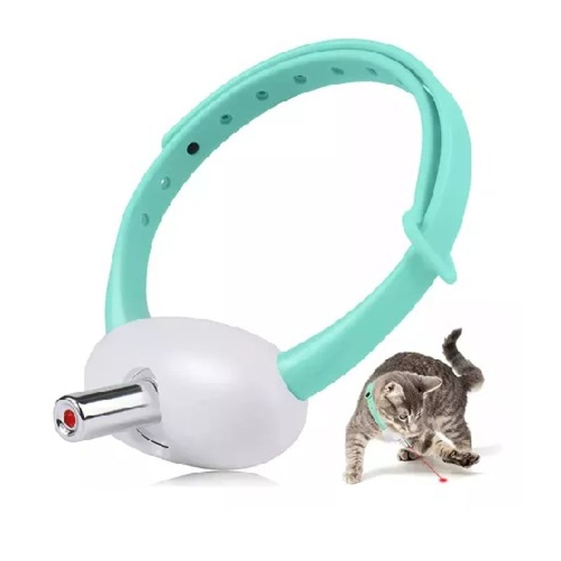 GENERICO - Mascota Collar Gato Láser Inteligente Juguete 228236