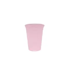 GENERICO - Vaso Plastico Rosa 16oz 560ml 10pcs