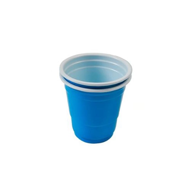 GENERICO - Vaso Plastico Color Azul 60ml 16pcs