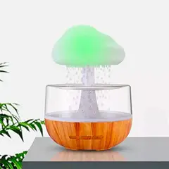 GENERICO - Humidificador Lluvia De Colores Nubes Gotas