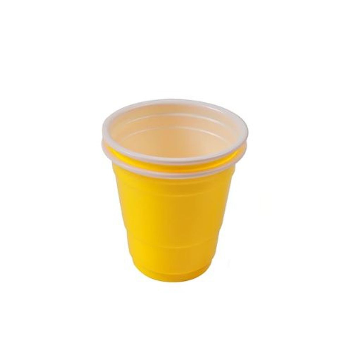 GENERICO - Vaso Plastico Color Amarillo 60ml 16pcs