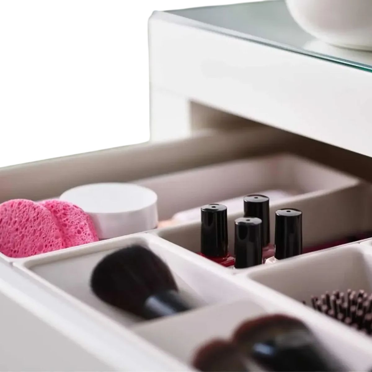 GENERICO - Organizador cosmetiquero brochas lápices maquillaje