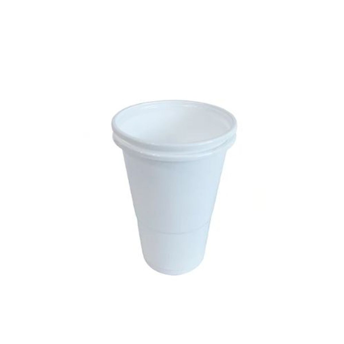 GENERICO - Vaso Plastico Color Blanco 250ml 50pcs