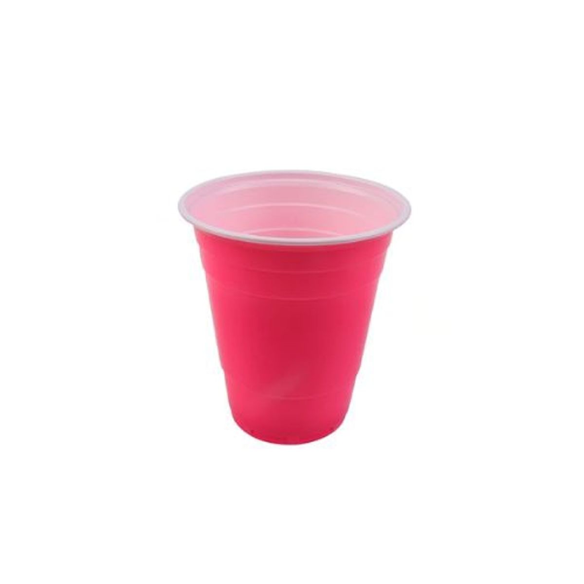 GENERICO - Vaso Plastico Color Fucsia 500ml 10pcs