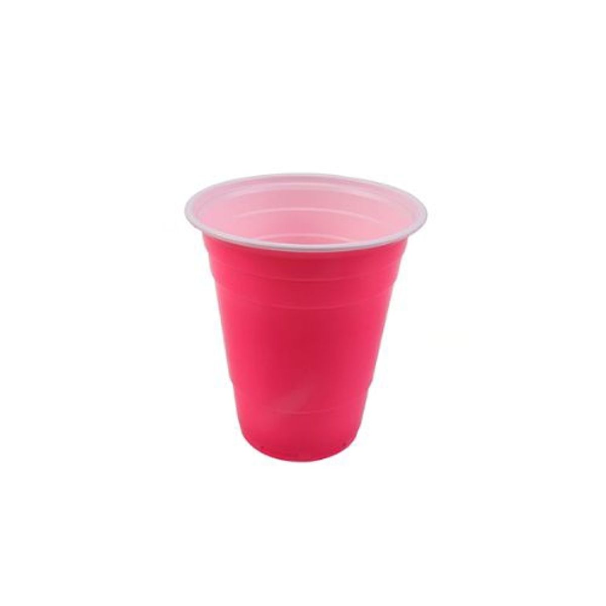 GENERICO - Vaso Plastico Color Fucsia 500ml 20pcs