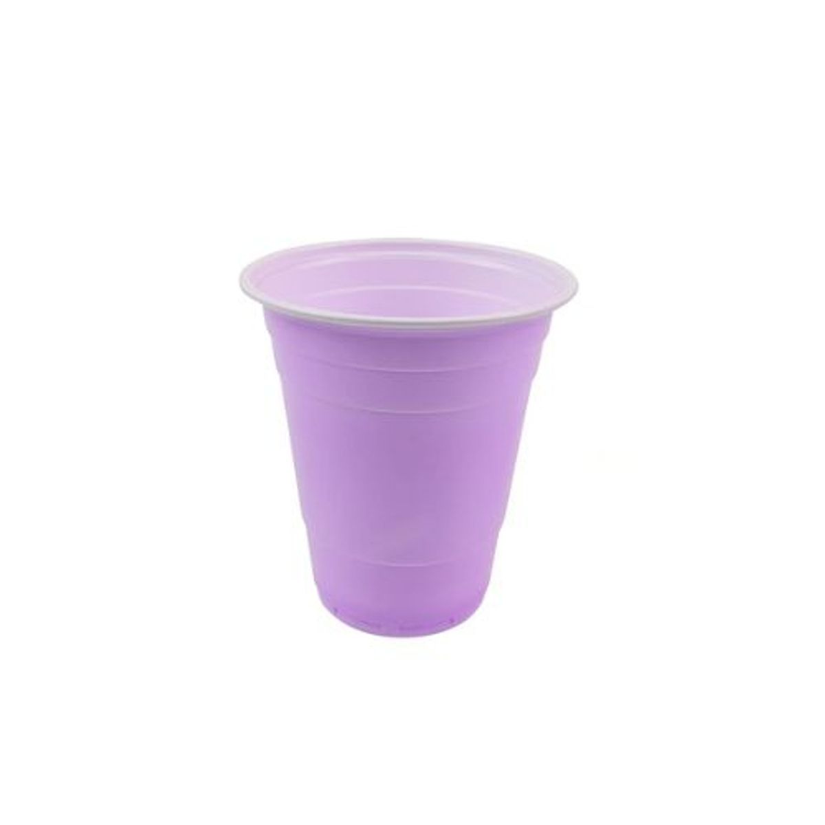 GENERICO - Vaso Plastico Color Morado 500ml 20pcs