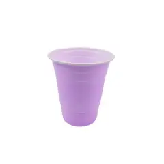 GENERICO - Vaso Plastico Color Morado 500ml 20pcs