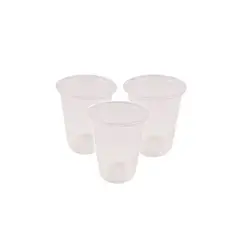 GENERICO - Vasos Plastico Transparente 200ml 25pcs