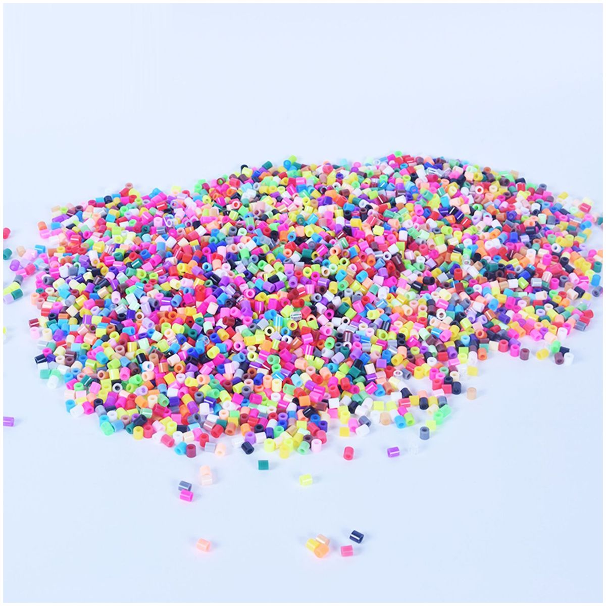 KUANGYE - Respuestos De Hama Perler 10 Bolsitas X 1000pcs 5mm 10000pcs
