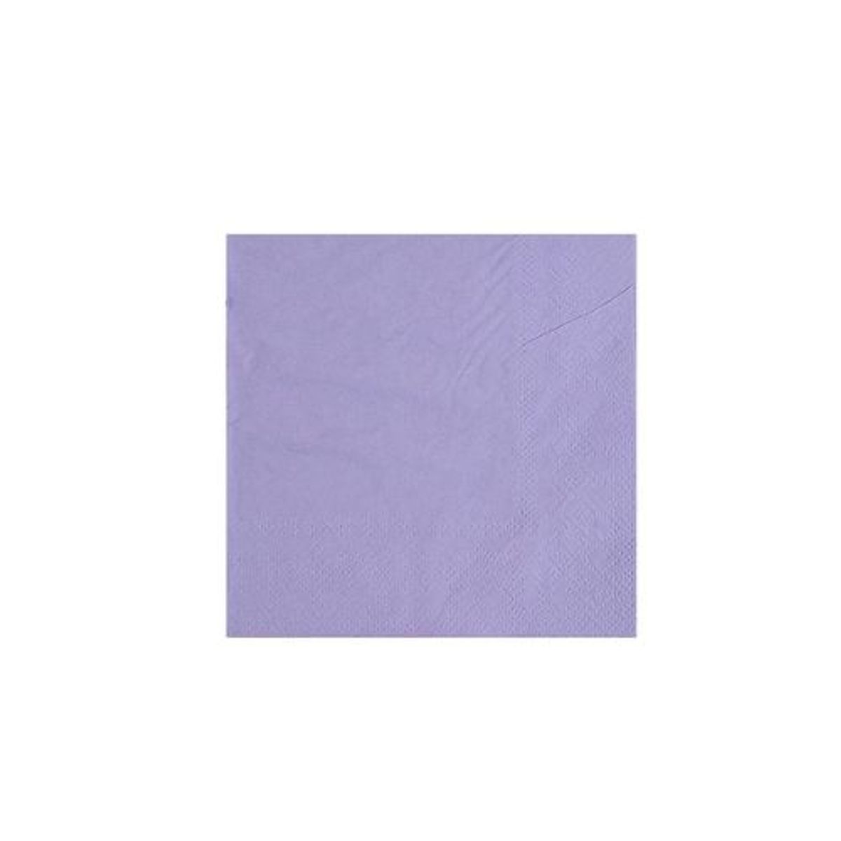 GENERICO - Servilletas De Papel Lila 20Pcs 25x25 Cm