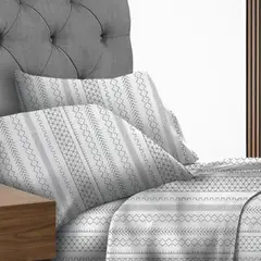 ILLUSIONS - Sábanas King De 144 Hilos Máximo Confort Nakuru