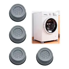 ESHOPANGIE - Almohadilla Antivibración Goma Lavadora Refrigerador Soporte