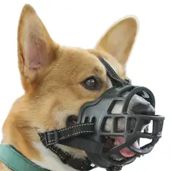 GENERICO - Bozal Para Perros De Goma Resistente Mascotas Perro Talla 4