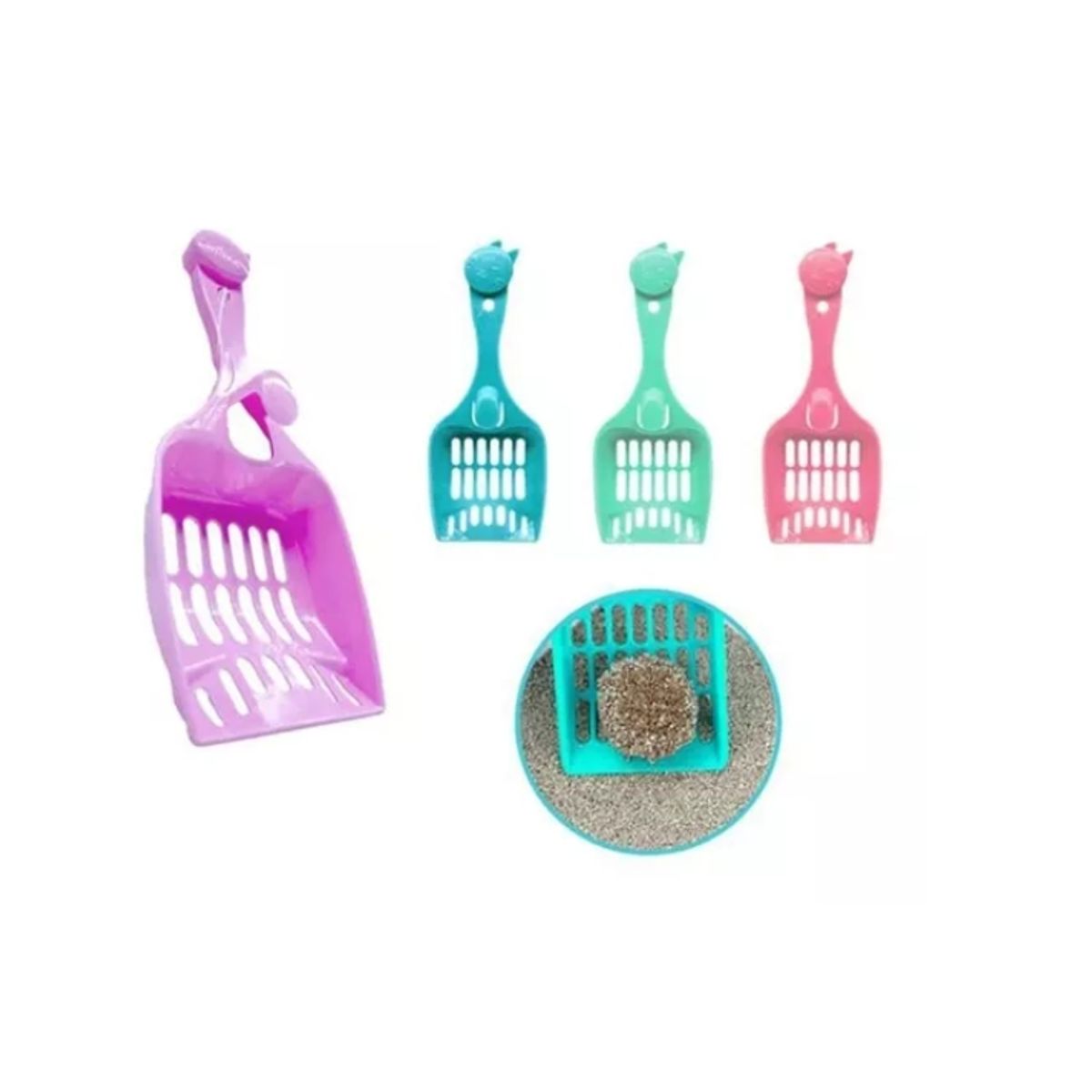 GENERICO - Pala Recogedora Limpieza Mascotas Arena