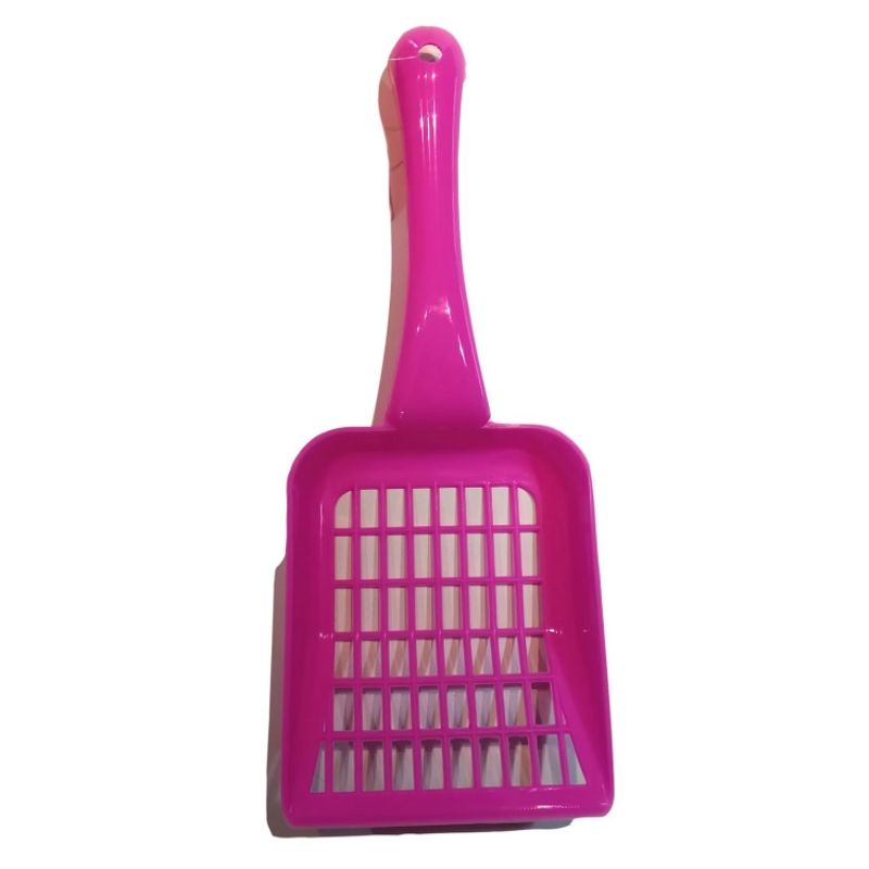 GENERICO - Pala Sanitaria Recogedor Fecas Arenero Nunbell rosado