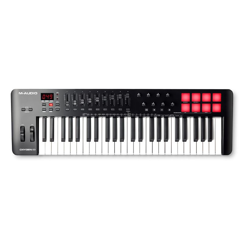 M AUDIO - Controlador Midi Oxygen 49 Mkv M-Audio