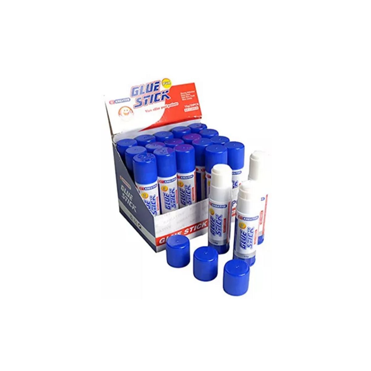 GENERICO - Pack De 10 Pegamento En Barra Solido Pegamento 15g Barra