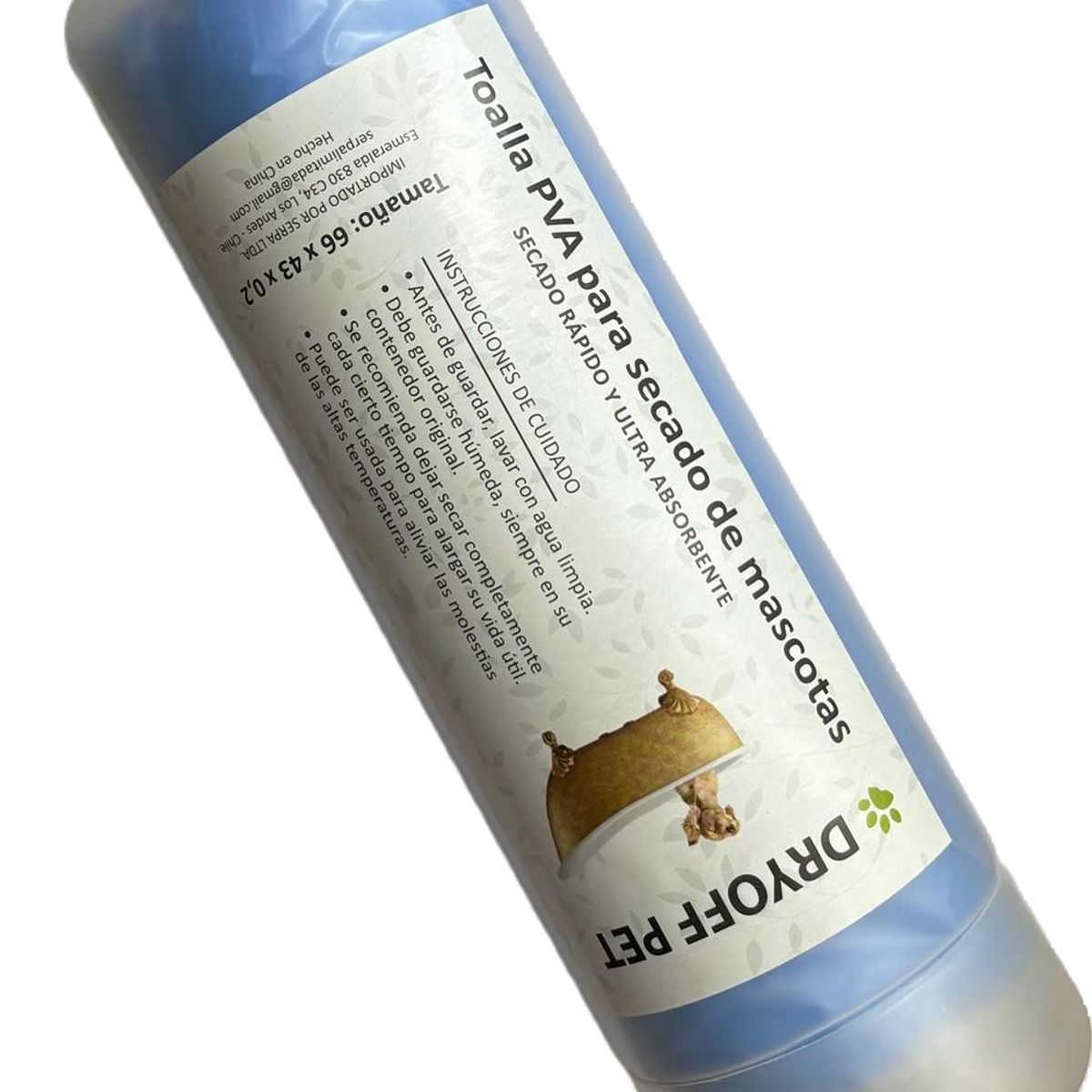 GENERICO - Toalla para secado de Mascotas PVA