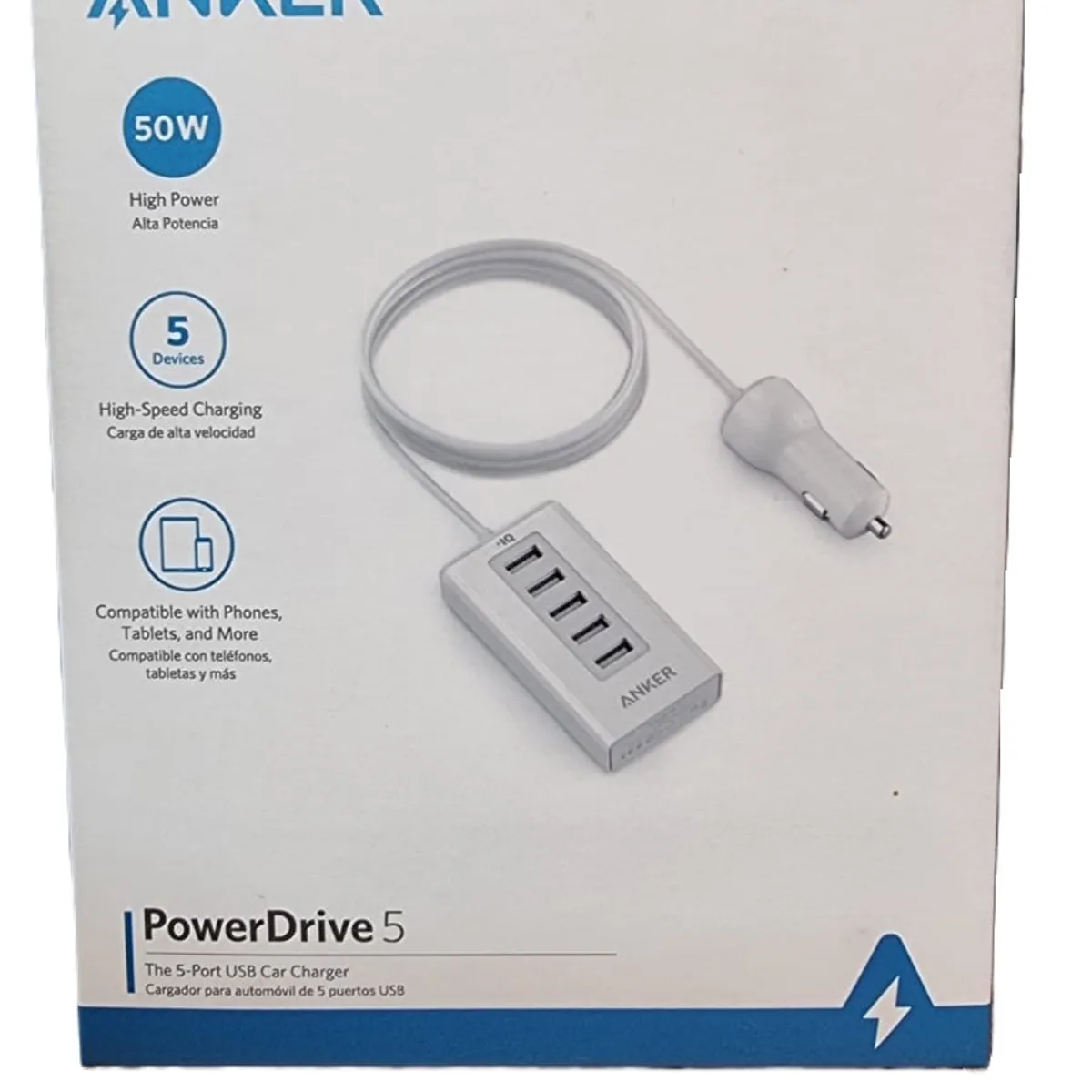 ANKER - CARGADOR MULTIPUERTO USB ANKER