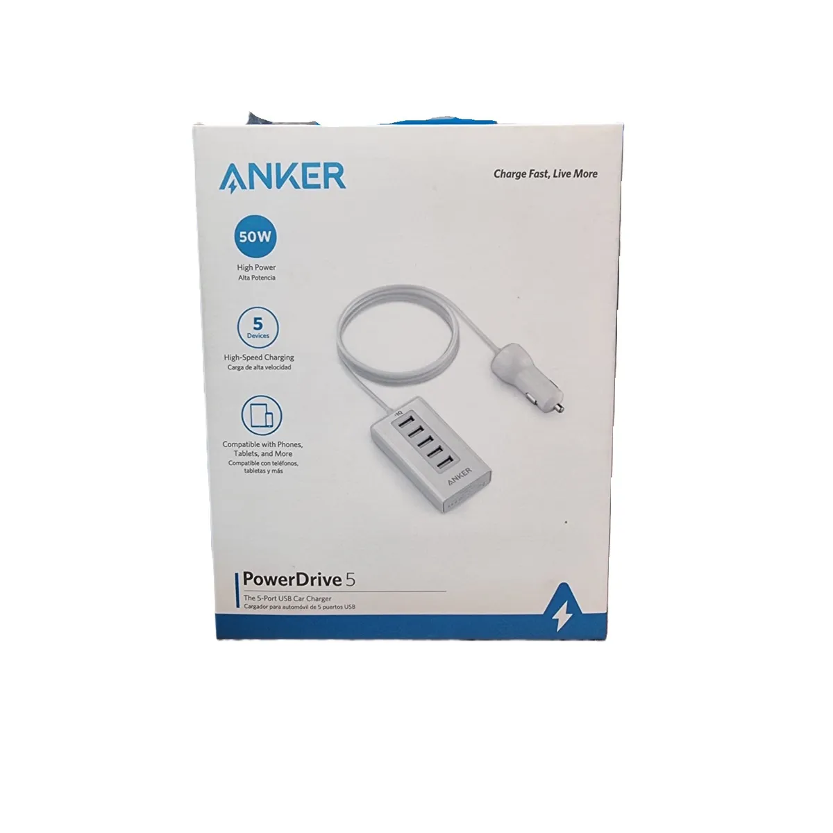 ANKER - CARGADOR MULTIPUERTO USB ANKER