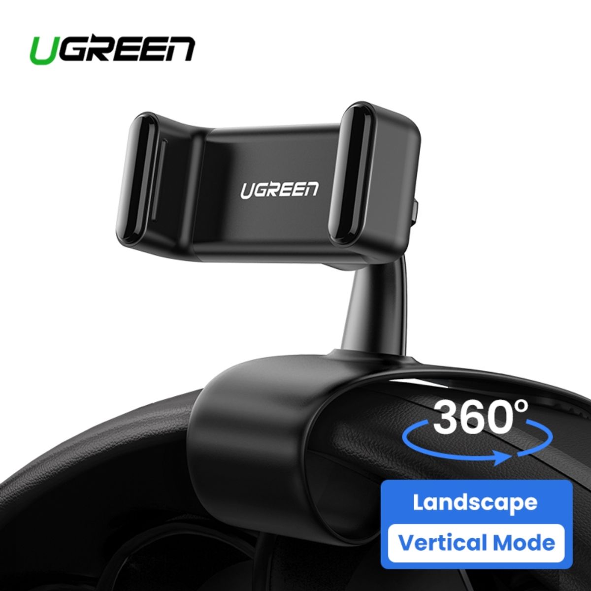 UGREEN - SOPORTE CELULAR TIPO CLIP PARA TABLERO AUTOMOVIL UGREEN LP189