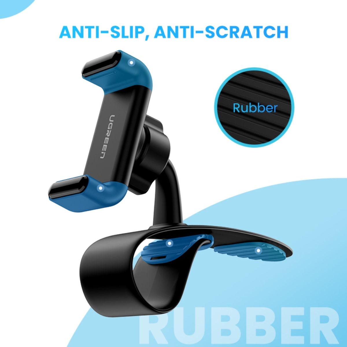 UGREEN - SOPORTE CELULAR TIPO CLIP PARA TABLERO AUTOMOVIL UGREEN LP189