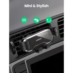 UGREEN - SOPORTE CELULAR TIPO CLIP PARA REJILLA DE VENTILACION AUTOMOVIL