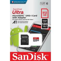 MEMORIA MICROSD 512GB ULTRA MICROSDXC UHS-1
