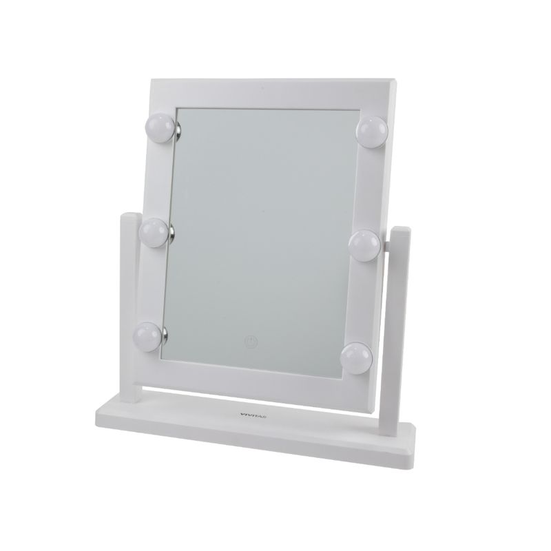 VIVITAR - ESPEJO ILUMINADO HOLLYWOOD JUMBO DE 14 VIVITAR MR1967WHT