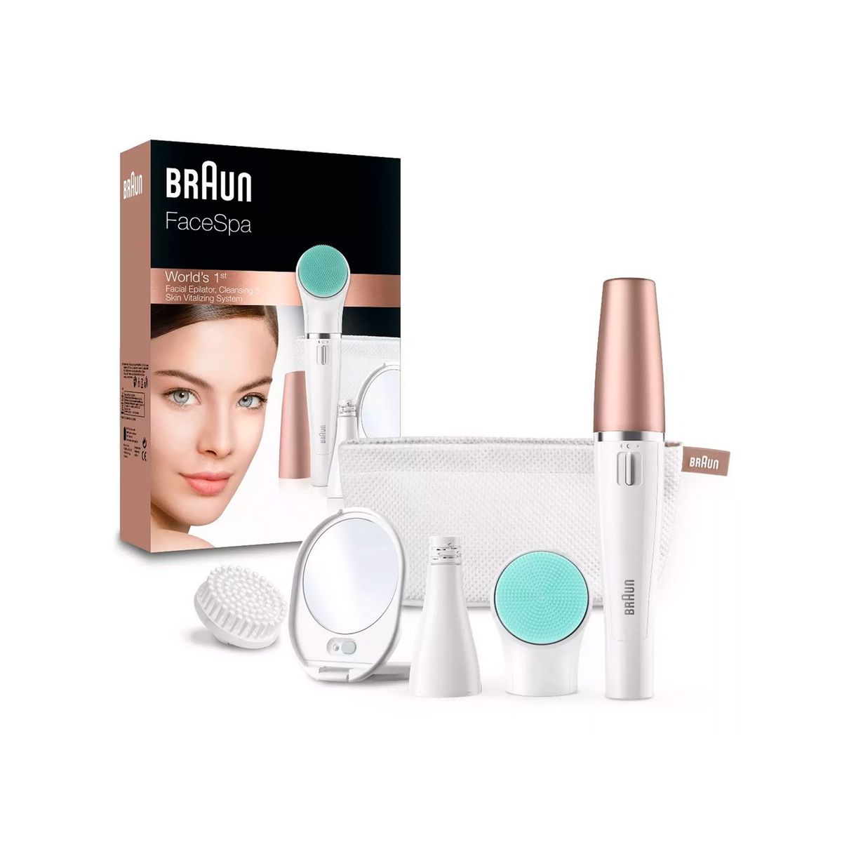 BRAUN - Depiladora Facial Braun Face 851V SPA