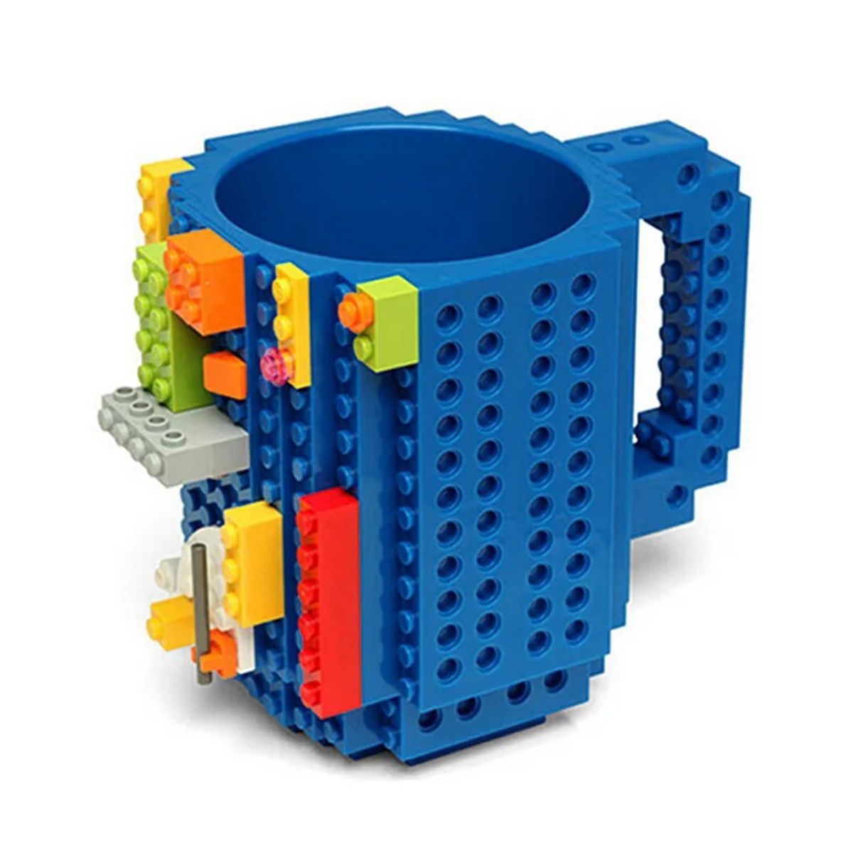 GENERICO - Taza Mug Lego Tazón Mug Con Lego Colores Regalo Cup Azul