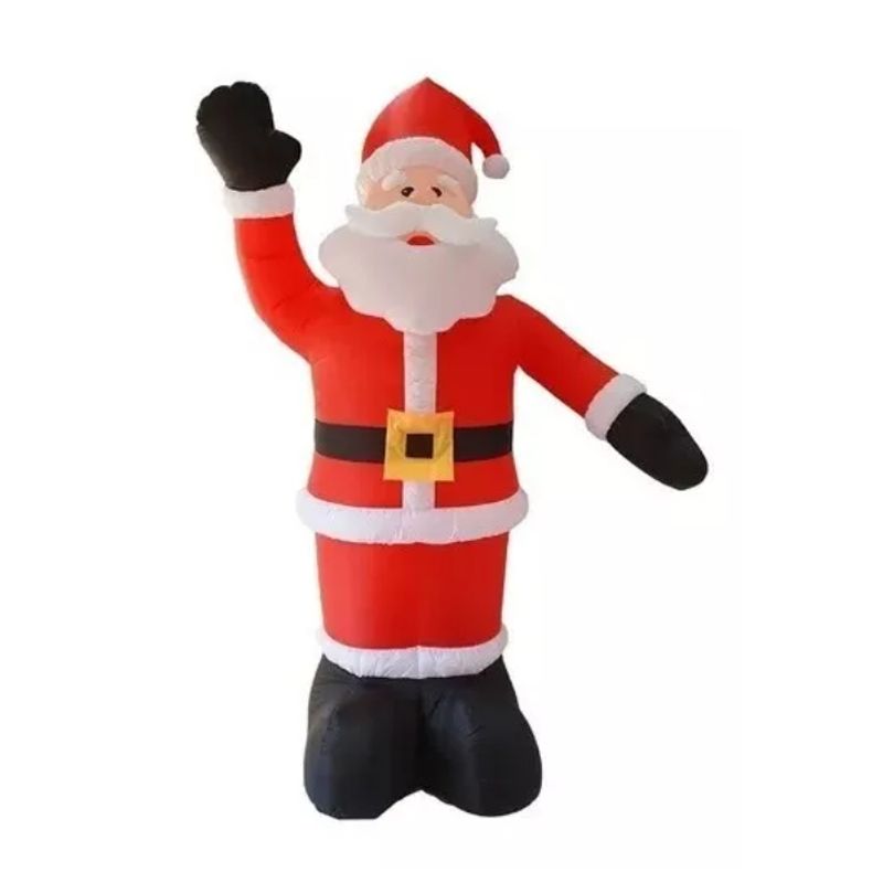 GENERICO - Inflable Navidad Viejito Pascuero Led Adorno 240cm Santa