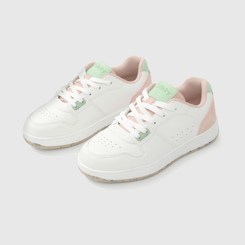 COLLOKY - Zapatilla urbana Niña Blanco 50100 Colloky